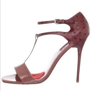 Brand new Charles Jourdan Mia Heels in Mauve Pink
